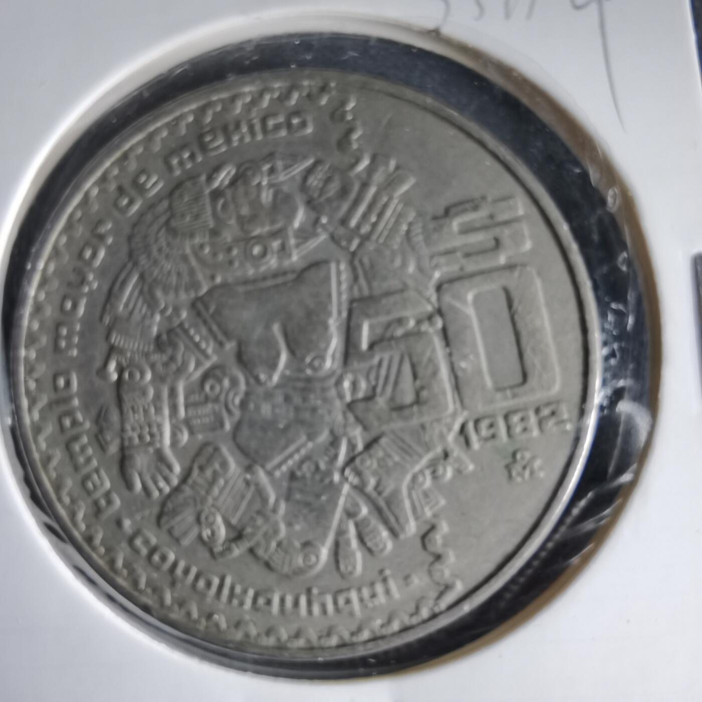 沼泽如烟--第1033场 墨西哥1982年50比索