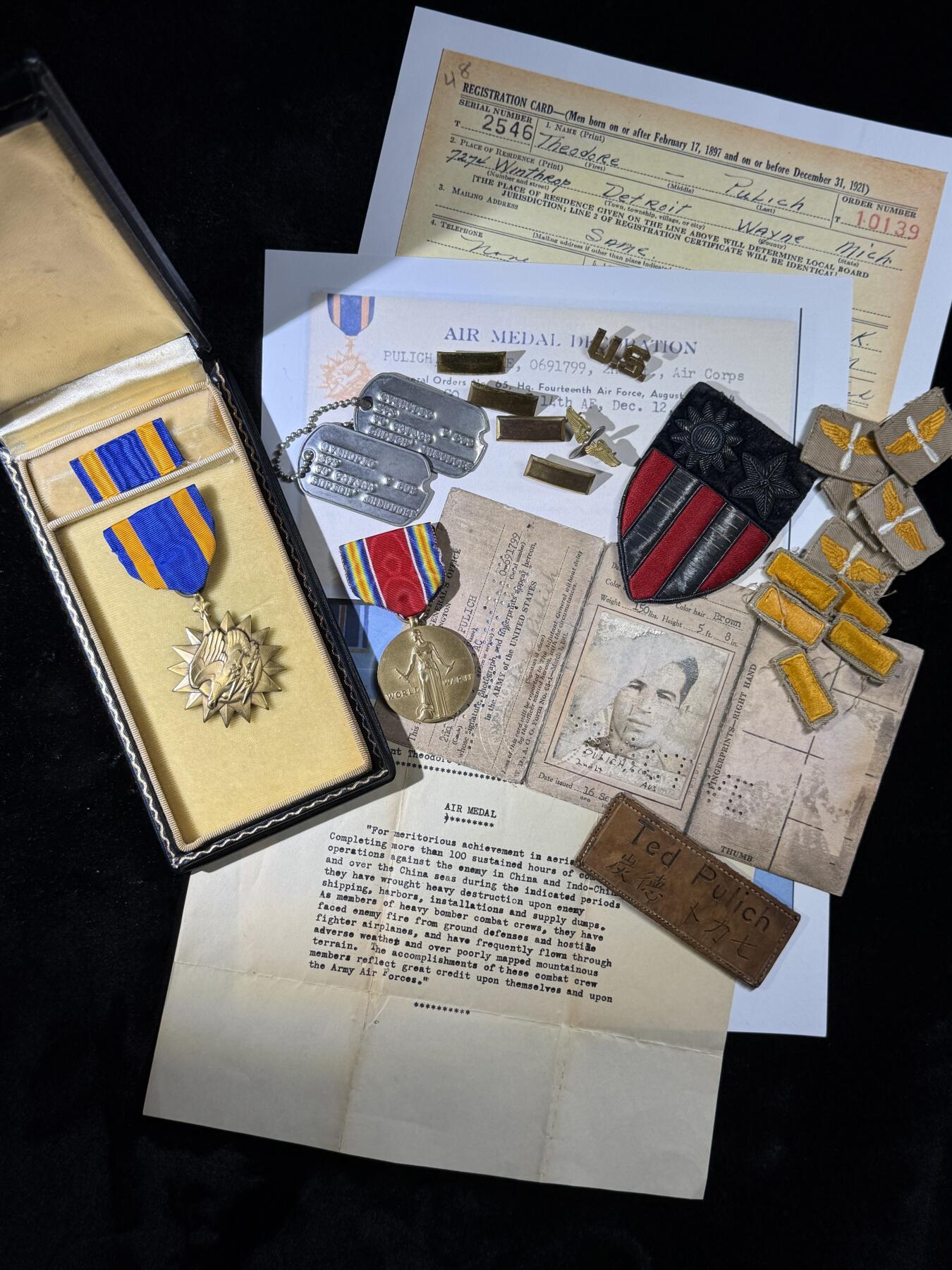 戎马世界章牌大赏，第112期 美国飞虎队套章