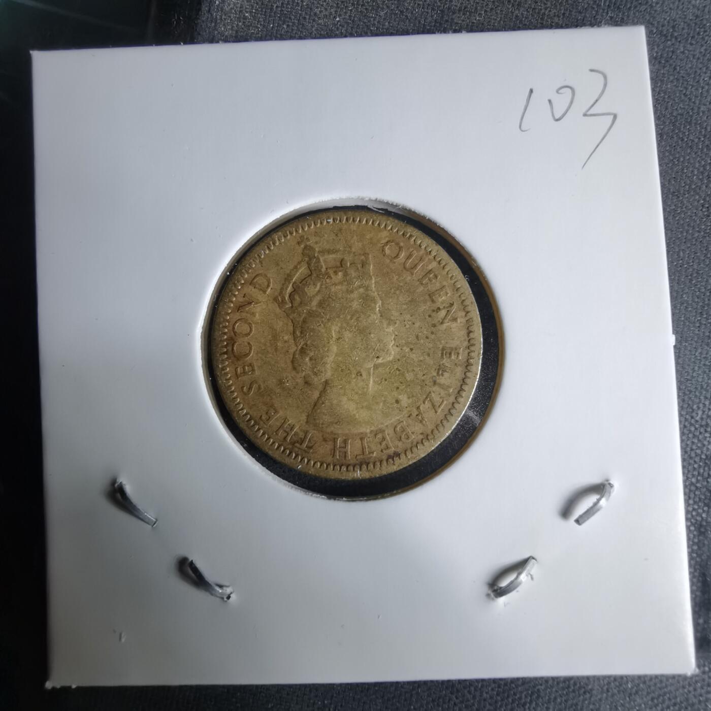 沼泽如烟--第1029场 东加勒比1955年五分