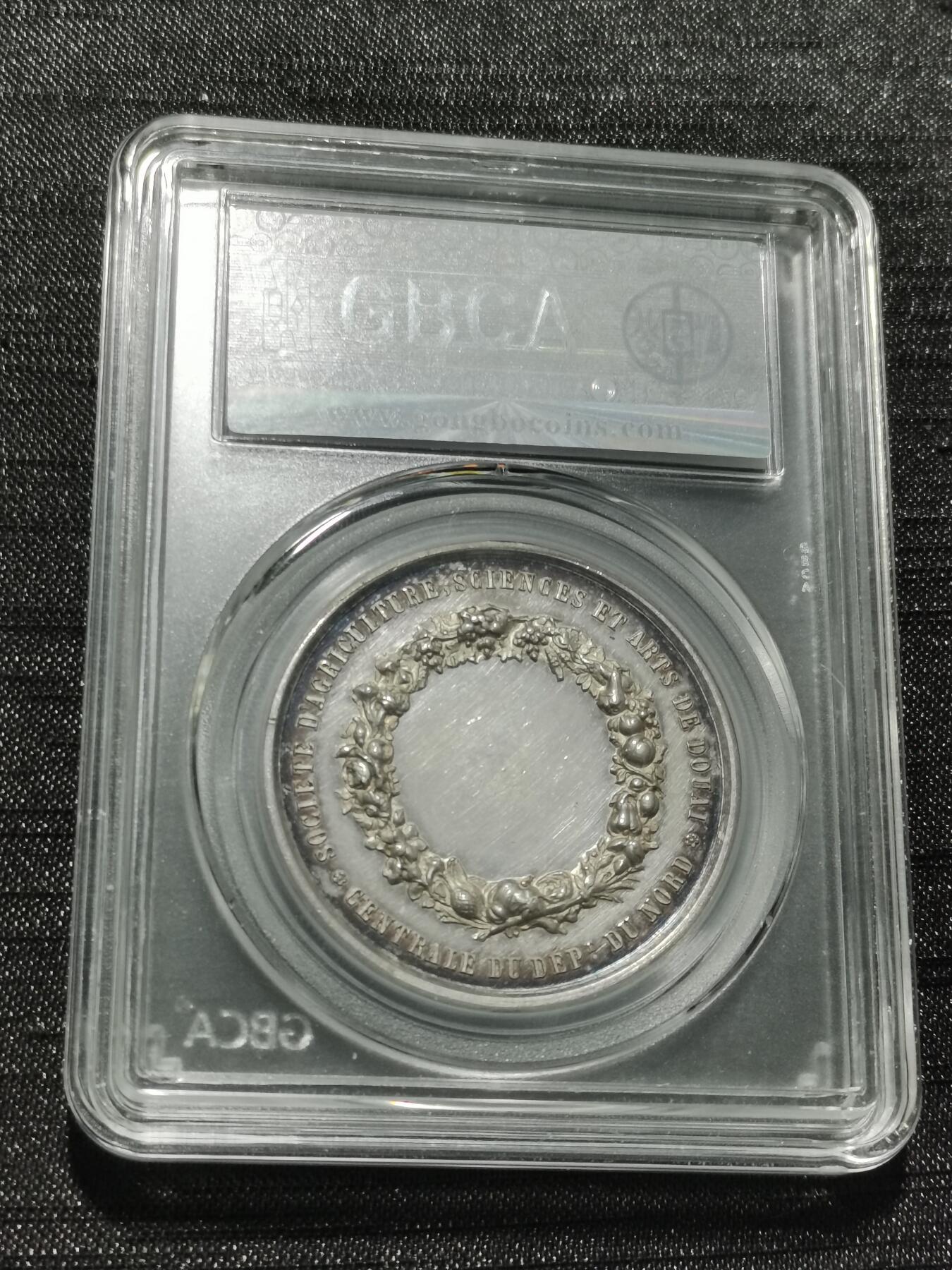 天下钱庄专场欢迎参拍 19世纪法国银代币