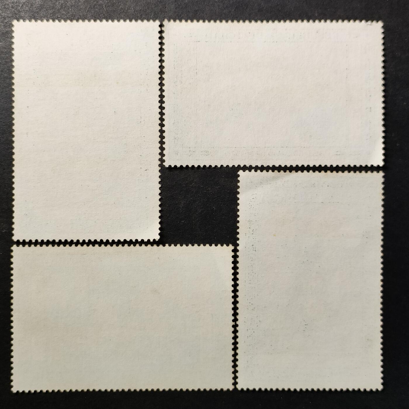 ↓君缘收藏769期☞钱币邮品↓无佣金、可寄存、满30元包邮  乍得邮票航空票，1976年圣诞节·文艺复兴至巴洛克时期欧洲宗教名画邮票4全