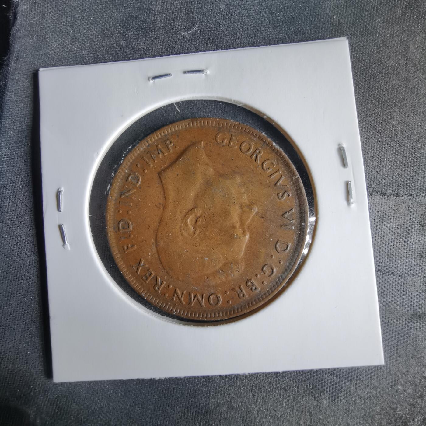 沼泽如烟--第1033场 澳大利亚1943年1便士