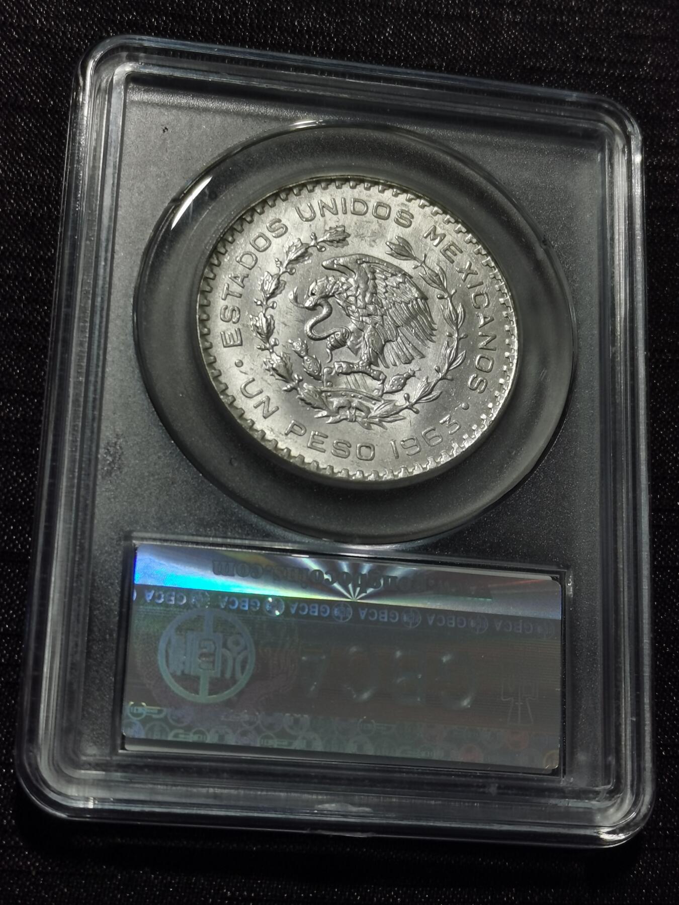 天下钱庄专场欢迎参拍 墨西哥一比索银币