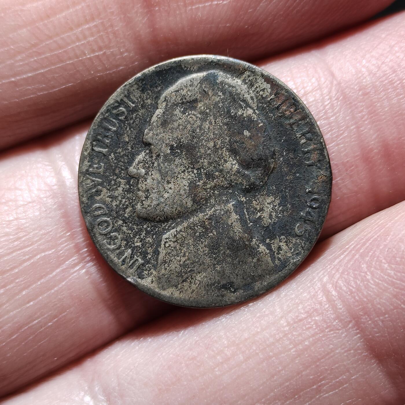 中外钱币第九场 美国杰斐逊战时5美分银币9