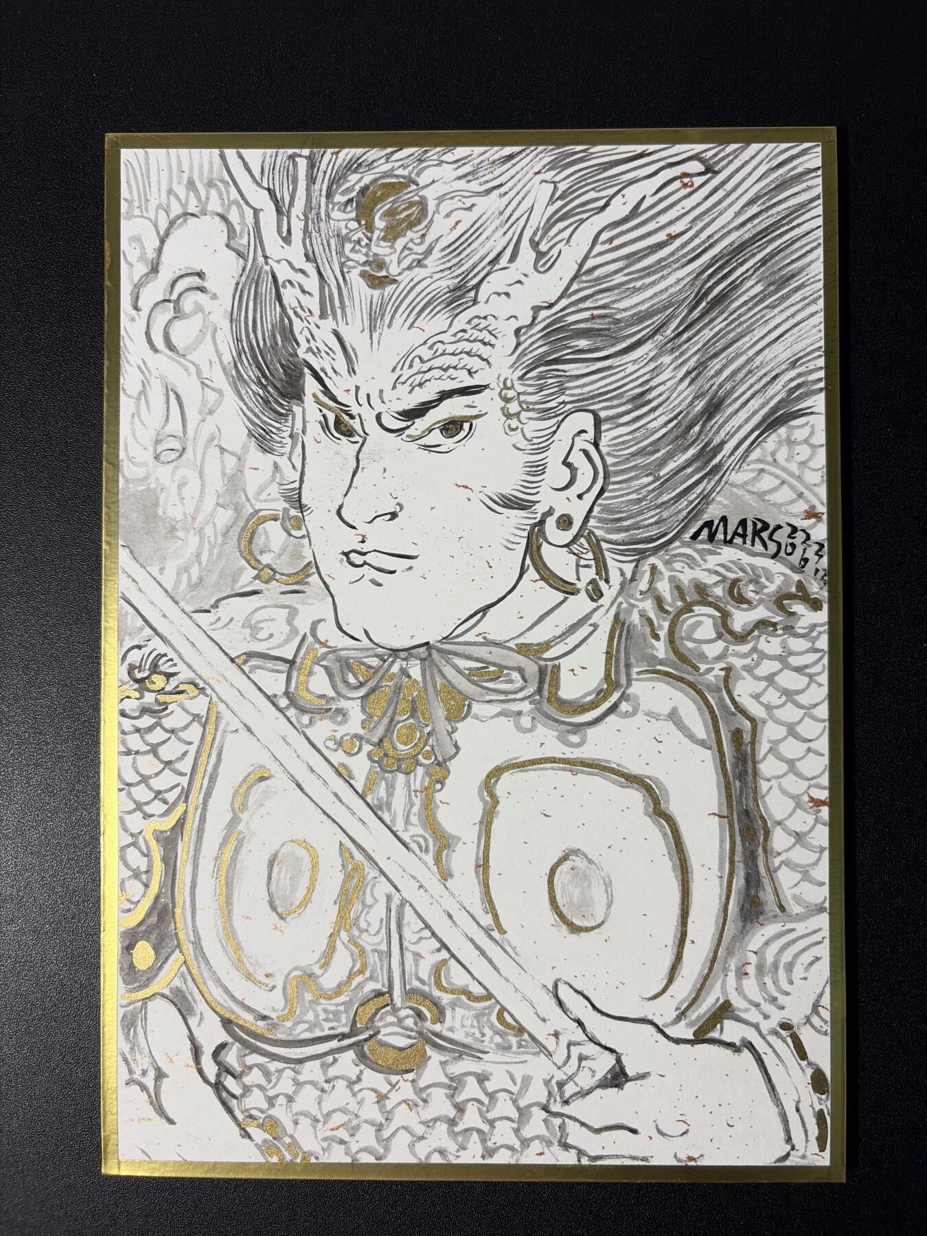 NO.28 好又多金牌大场，每周一站式配齐，方便凑单！（周6晚9点截拍，卖家送拍0抽成！） 【1/1手绘组合】闹海荟 陈岱青老师携众爱徒力作 西游五圣签绘色纸：陈岱青绘唐僧+啸林山人绘齐天大圣+金梁绘孙行者+赵洛严绘猪八戒+大真绘沙悟净+秦嘉裕绘小白龙 集齐不易，收藏价值极高！【师门一脉承戴韵，妙笔丹青续古风】