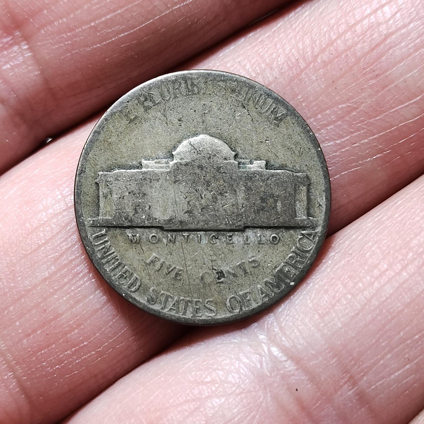 中外钱币第九场 美国杰斐逊战时5美分银币14