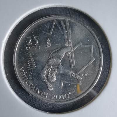 沼泽如烟--第1033场 - 加拿大2008年25分纪念币