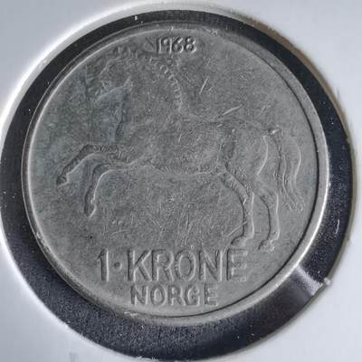 沼泽如烟--第1033场 - 挪威1968年1克朗