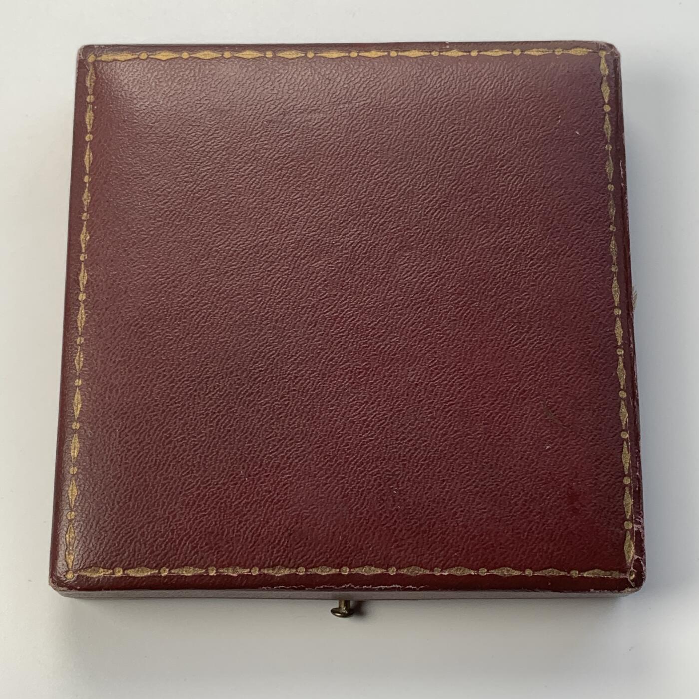 掌中浮雕-藏着的欧洲第056场 1859年奥地利元帅约翰·肯彭服役50周年铜章，80.5mm，Jauner雕刻，原盒