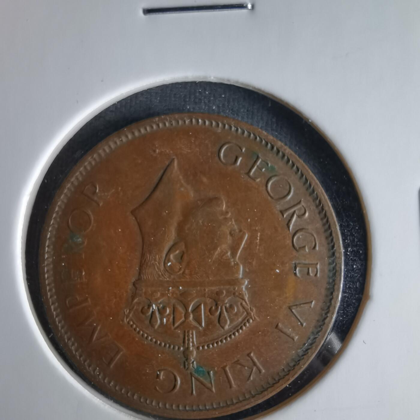 沼泽如烟--第1033场 英属印度1941年四分之一卢比