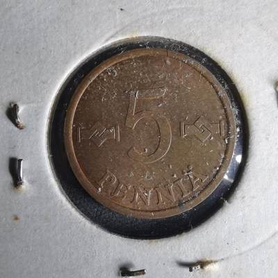 沼泽如烟--第1033场 - 芬兰1972年5芬尼