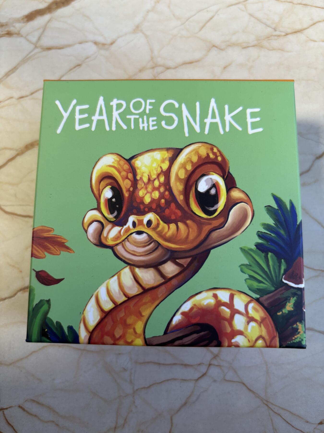 第195期拍卖 图瓦卢2025年中国生肖蛇宝宝彩银币北京币展特殊款（号码前300），999银，15.55克，发行7500枚