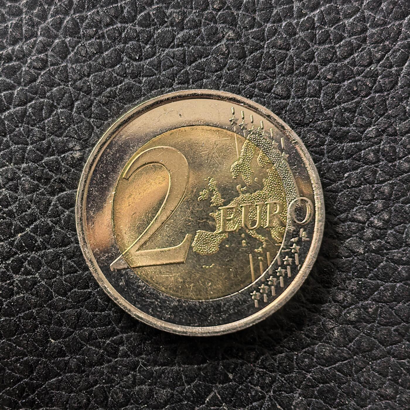 道一币馆币章第一百七十一场 西班牙2015年联合国教科文组织世界遗产-阿尔塔米拉洞穴2欧元纪念币 特殊幻彩镀层