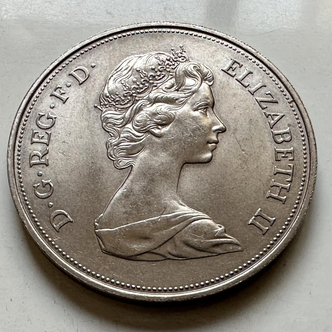 🌹外币初藏🌹🐯2026年第34场   每周二四六晚8️⃣点 接代拍 英国1972年克朗币