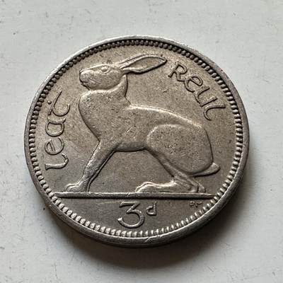 🌹外币初藏🌹🐯2026年第34场   每周二四六晚8️⃣点 接代拍 - 爱尔兰 1948年 3便士