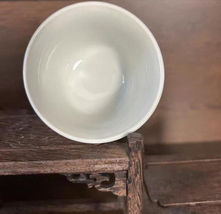 景德镇60年代 景德镇60年代陶瓷釉上粉彩主人杯容量100毫升陶瓷茶杯酒杯 高6公分，口7公分，