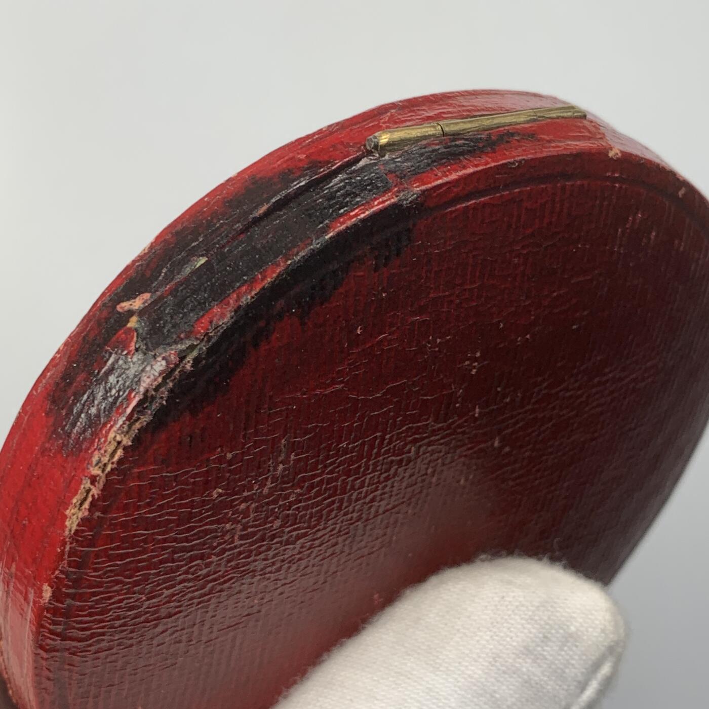 掌中浮雕-藏着的欧洲第056场 1863年法国马赛商会大银章，74mm，225.5g，原盒变形有破损