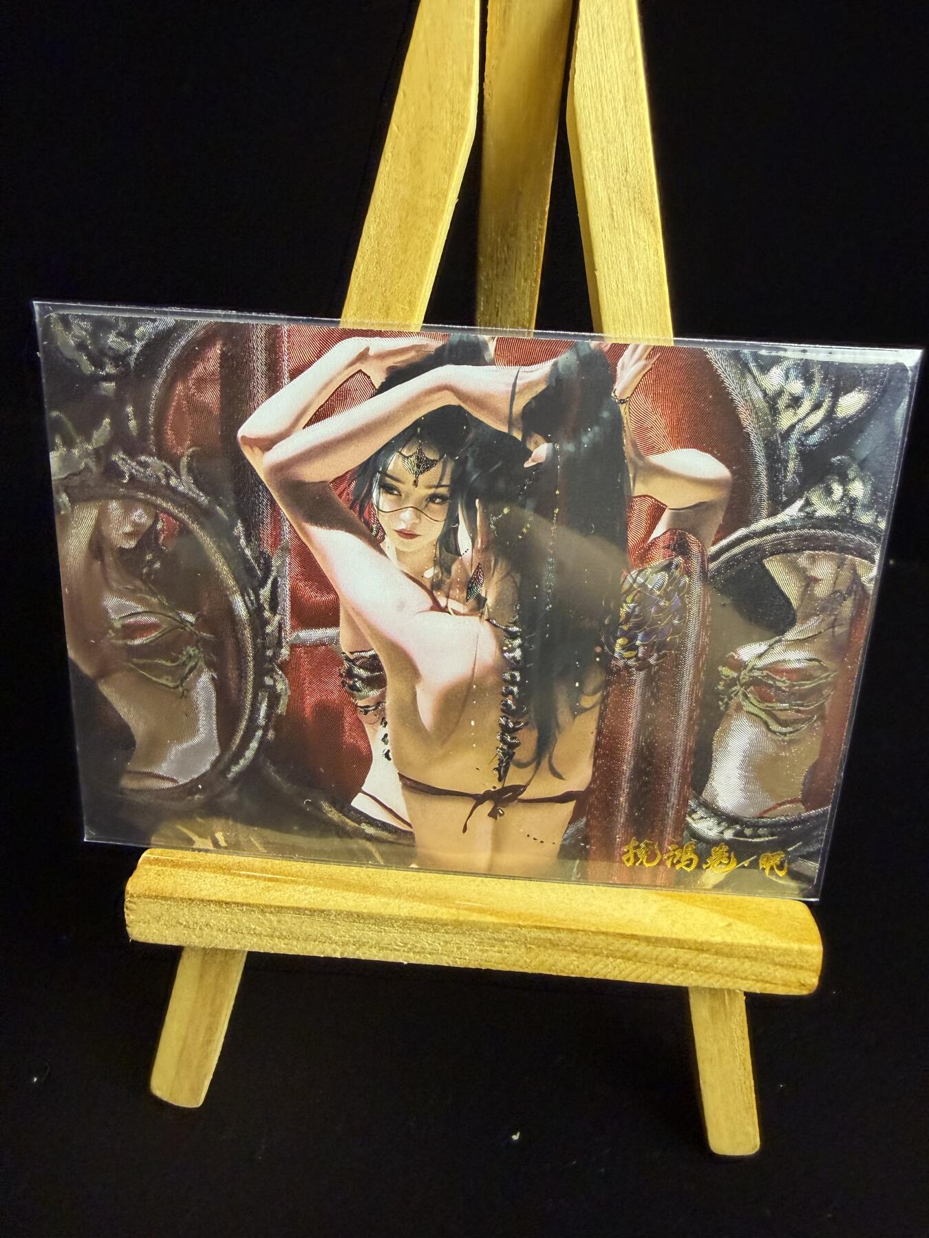 奇点卡牌限时专场 新品 亲签 限编 所有卡牌独家赞助 部分卡牌支持多宫 流拍商品会循环上架 禁止小号扛价 拒绝套路 部分卡牌设有底价 大家放心拍！祝各位卡牌大佬名流身体健康！ 奇点卡牌 挽鸿卷_眠