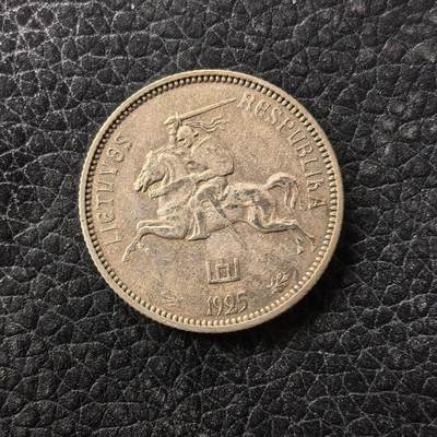 道一币馆币章第一百七十一场 - 立陶宛公国1925年骑兵2拉特银币 5.4g 500s