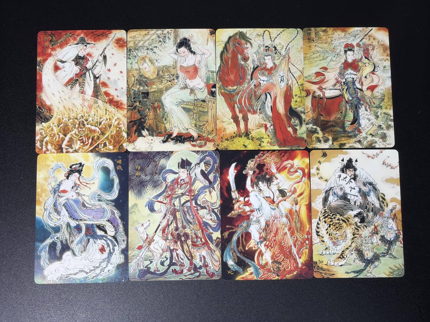 NO.28 好又多金牌大场，每周一站式配齐，方便凑单！（周6晚9点截拍，卖家送拍0抽成！） 焱卡文化 燎原 问道东方 彫仙作品 8张一套普卡