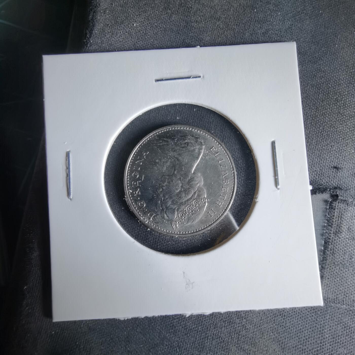 沼泽如烟--第1033场 加拿大1967年五分纪念币