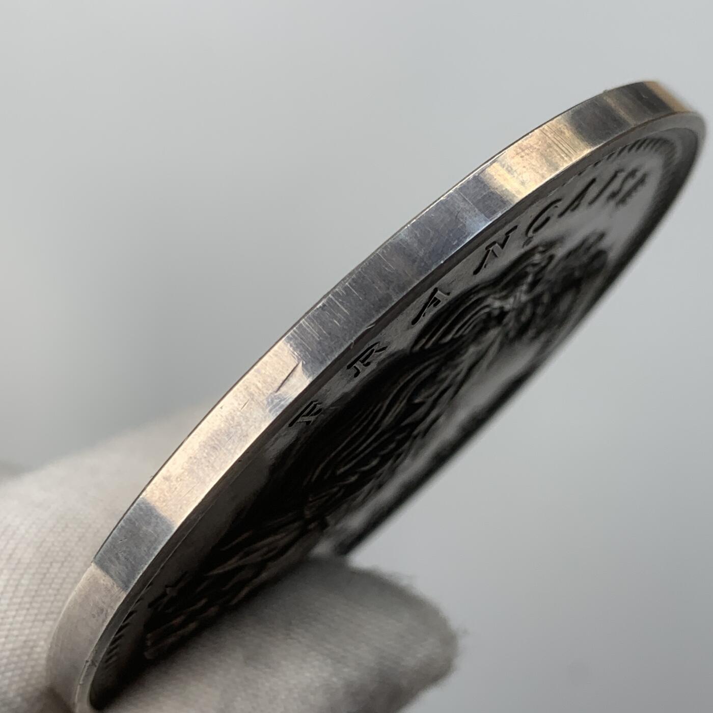 掌中浮雕-藏着的欧洲第056场 法国农业竞赛大银章，69mm，138.2g