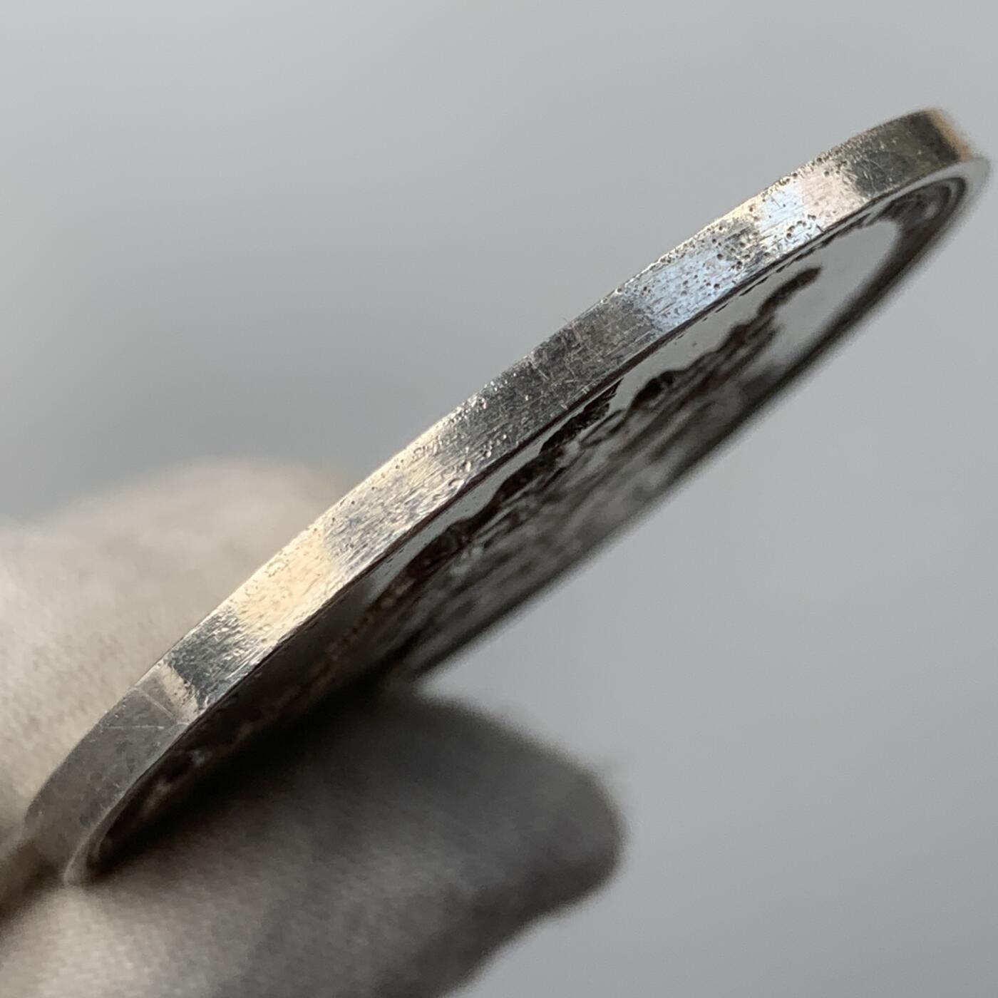 掌中浮雕-藏着的欧洲第056场 1823年普鲁士威廉王子（弗里德里希.威廉四世）与巴伐利亚公主伊丽莎白.卢多维卡结婚纪念银章，47.5mm，42.3g