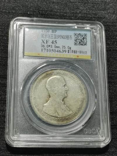 天下钱庄专场欢迎参拍 - 匈牙利双天使银币