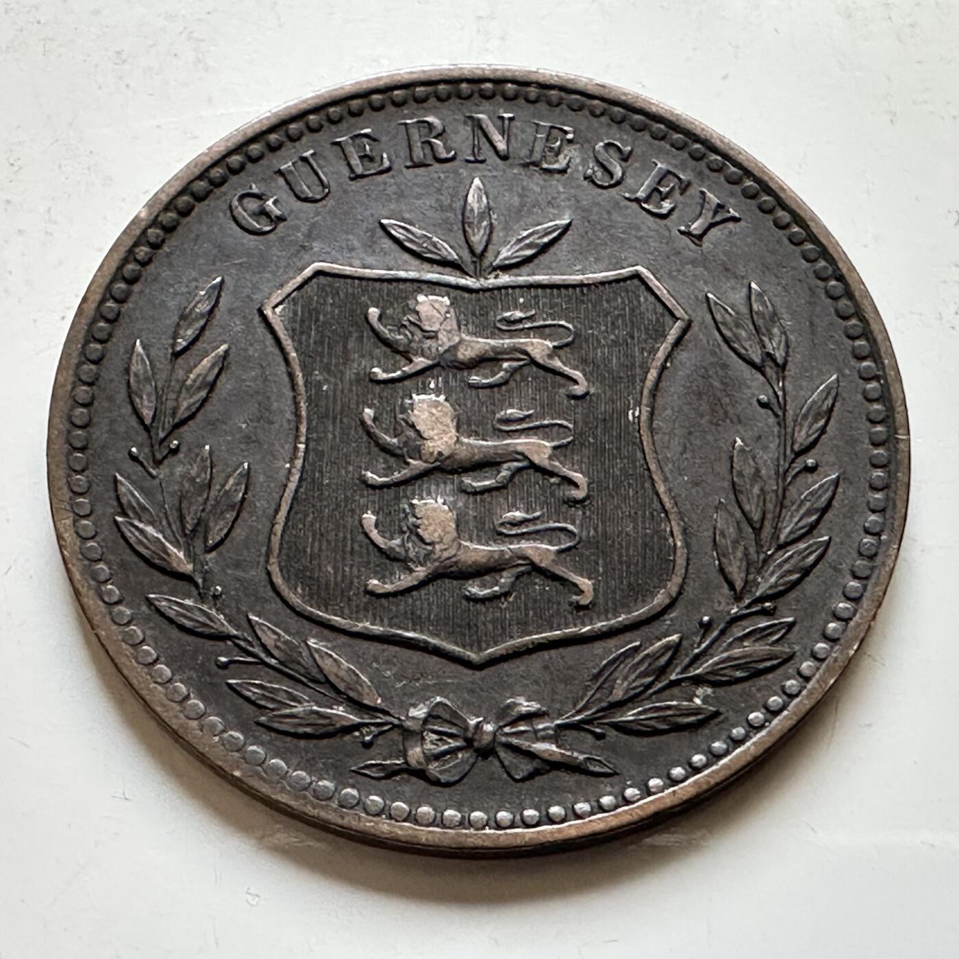 🌹外币初藏🌹🐯2026年第34场   每周二四六晚8️⃣点 接代拍 根西岛 1903年 8道布