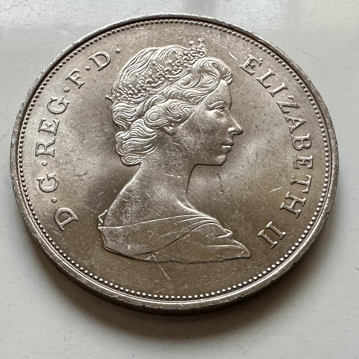 🌹外币初藏🌹🐯2026年第34场   每周二四六晚8️⃣点 接代拍 英国1981年克朗币