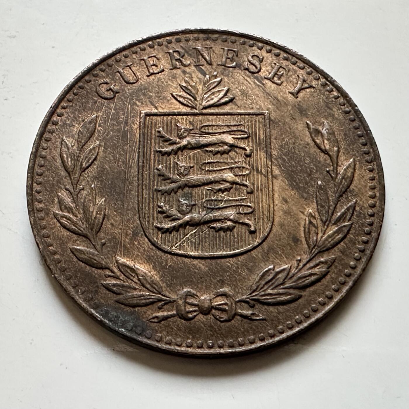 🌹外币初藏🌹🐯2026年第34场   每周二四六晚8️⃣点 接代拍 根西岛 1920年 8道布