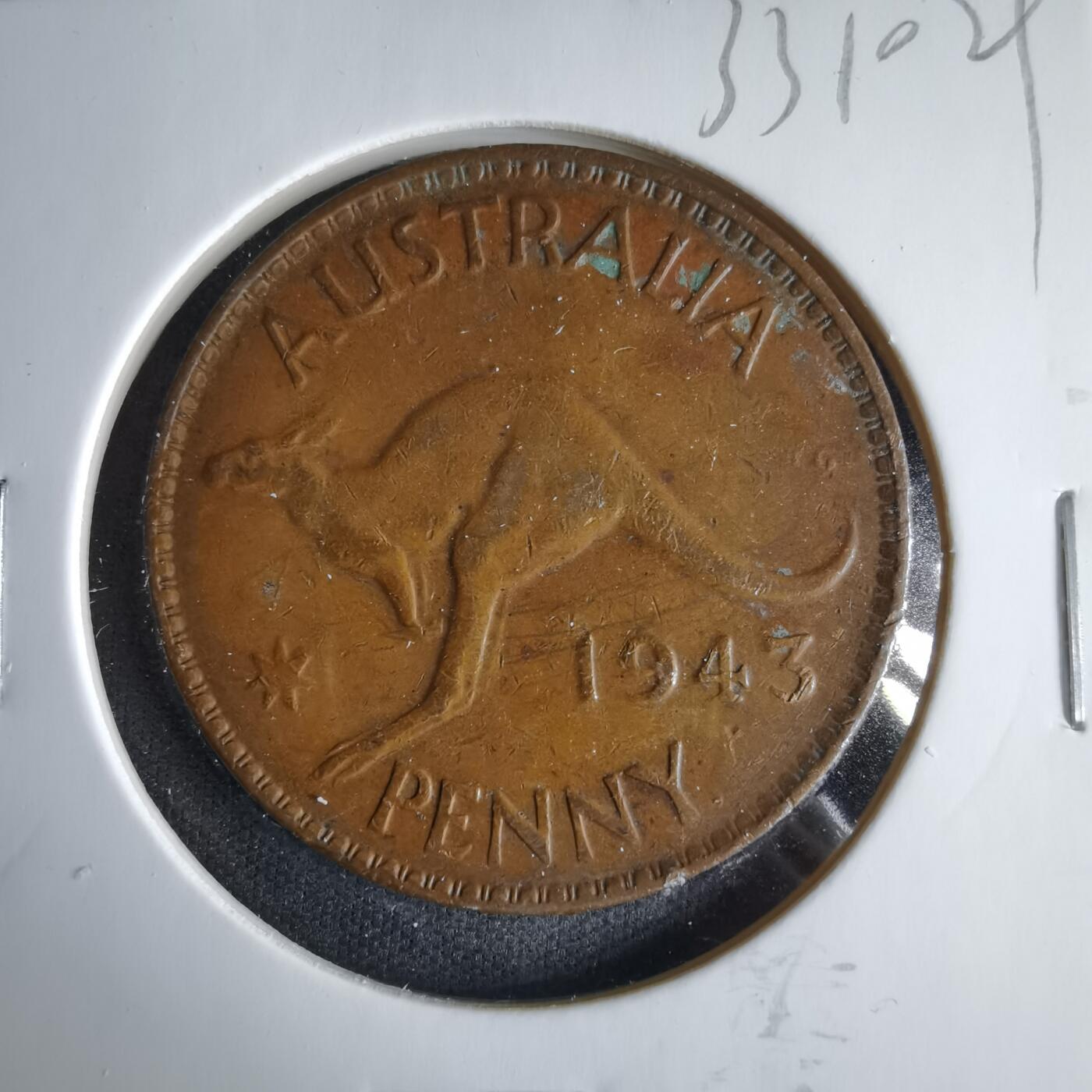 沼泽如烟--第1033场 澳大利亚1943年1便士