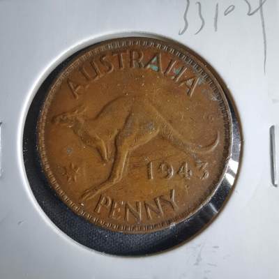 沼泽如烟--第1033场 - 澳大利亚1943年1便士