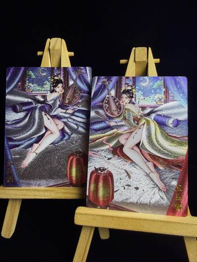 奇点卡牌限时专场 新品 亲签 限编 所有卡牌独家赞助 部分卡牌支持多宫 流拍商品会循环上架 禁止小号扛价 拒绝套路 部分卡牌设有底价 大家放心拍！祝各位卡牌大佬名流身体健康！ - 奇点卡牌 梦 金瓶梅 孟玉楼原色➕异色