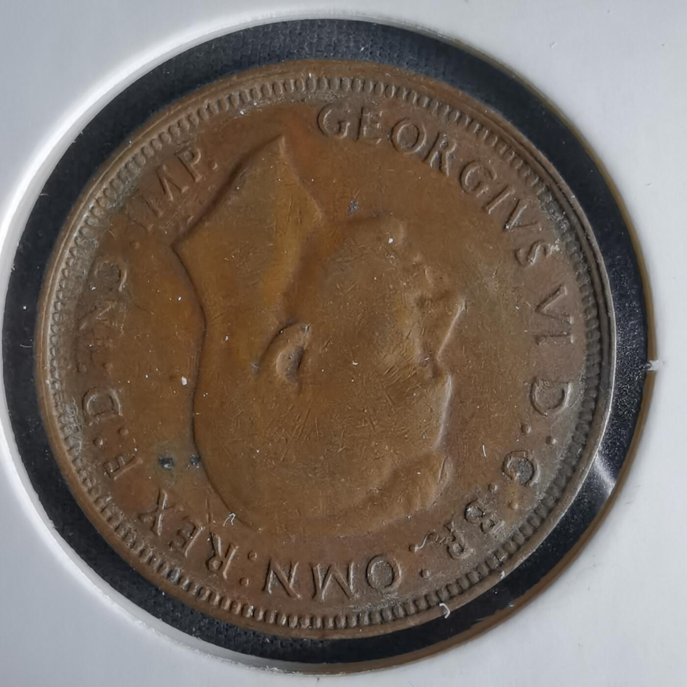 沼泽如烟--第1033场 澳大利亚1947年半便士