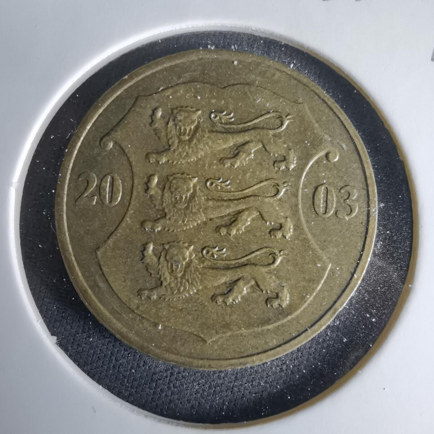 沼泽如烟--第1033场 爱沙尼亚2003年1克朗