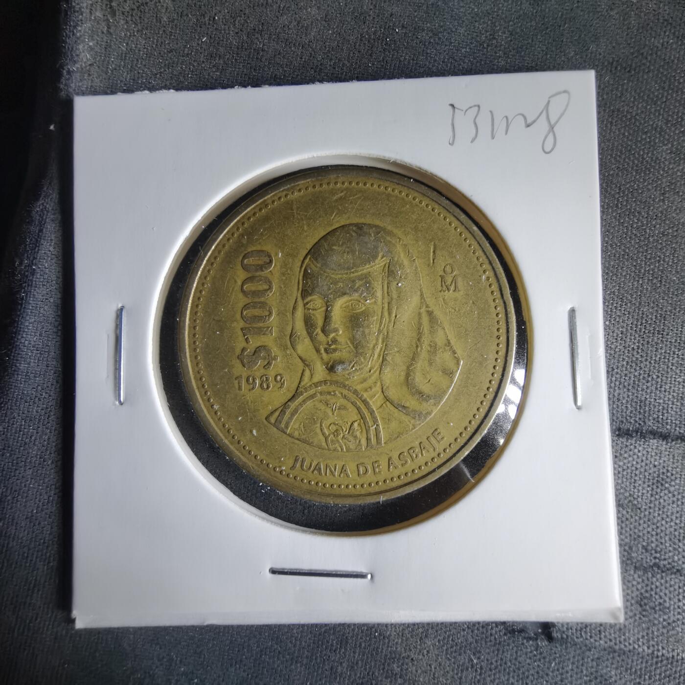 沼泽如烟--第1033场 墨西哥1989年1000比索