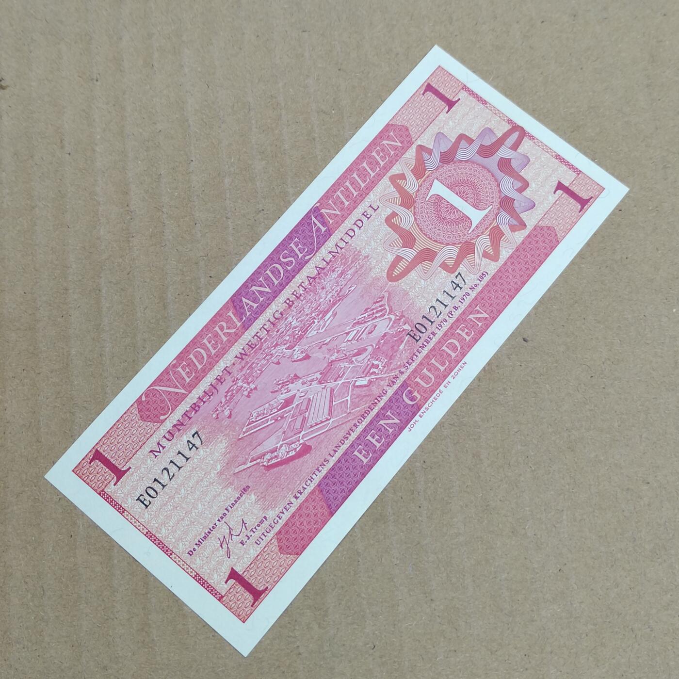 PCAI钱币  23-785  纸币邮票证章古钱铜元小专场 荷属安第列斯