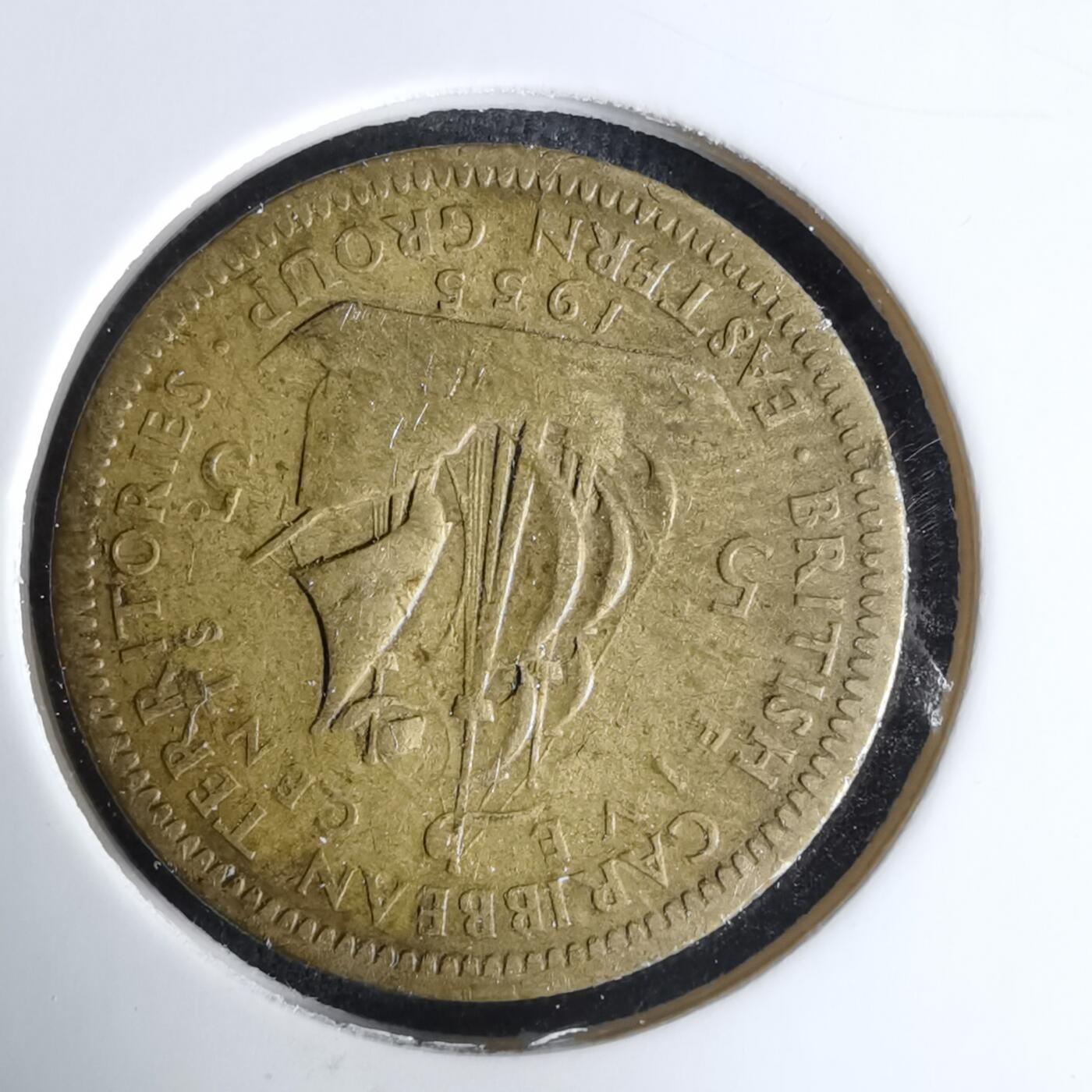 沼泽如烟--第1029场 东加勒比1955年五分