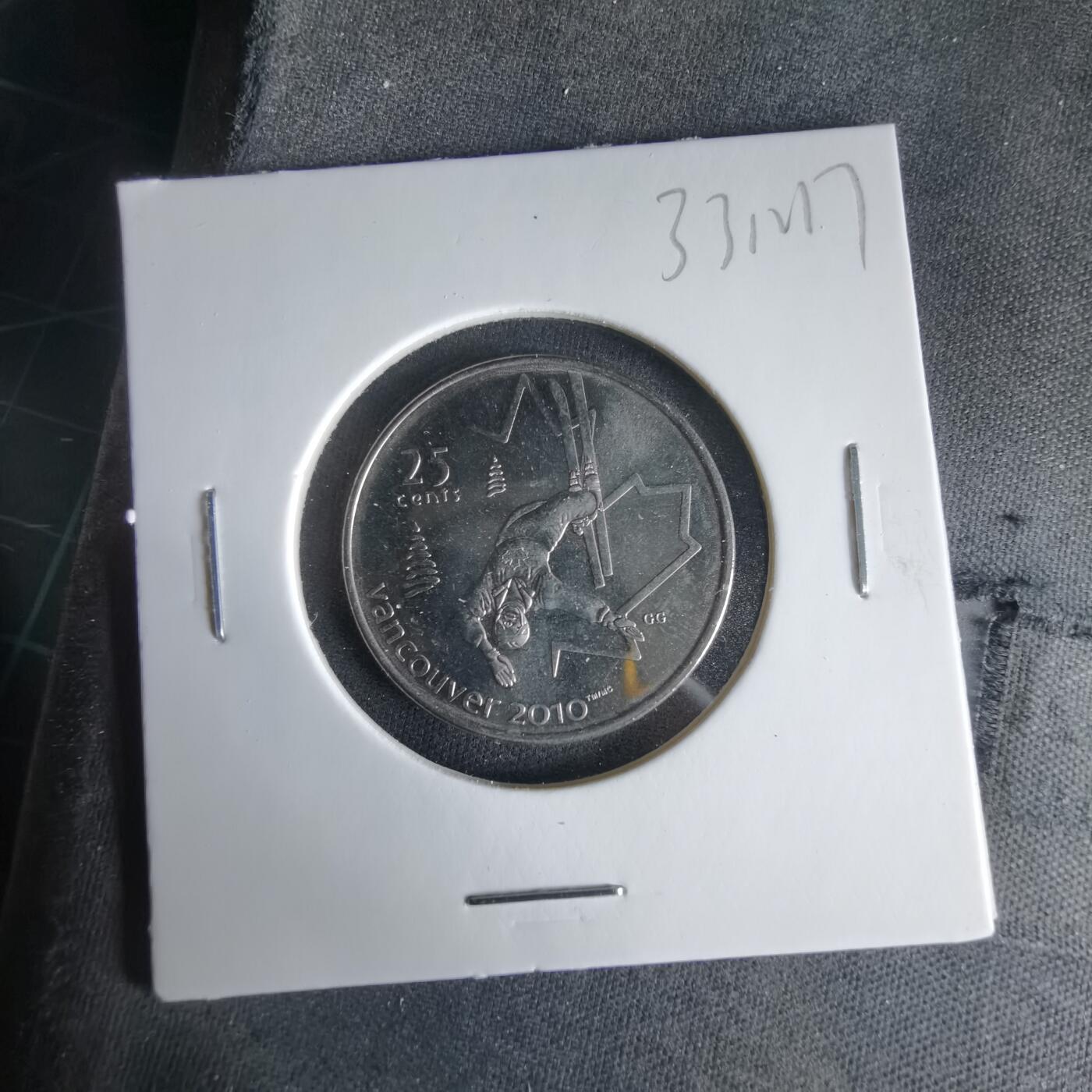 沼泽如烟--第1033场 加拿大2008年25分纪念币