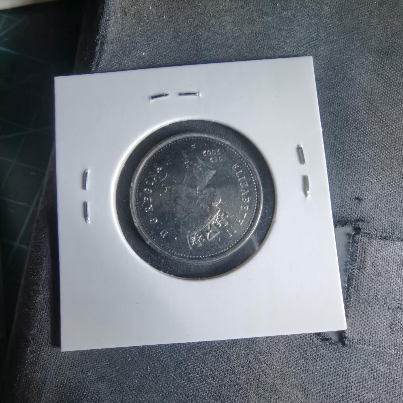 沼泽如烟--第1033场 加拿大2002年25分纪念币