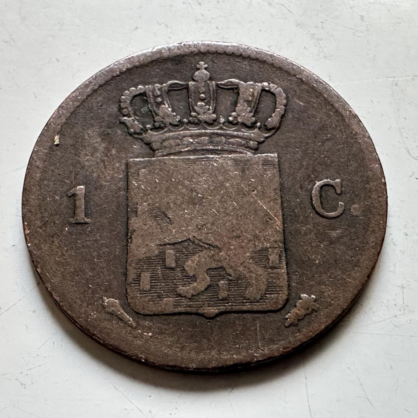 🌹外币初藏🌹🐯2026年第34场   每周二四六晚8️⃣点 接代拍 荷兰1827年一分