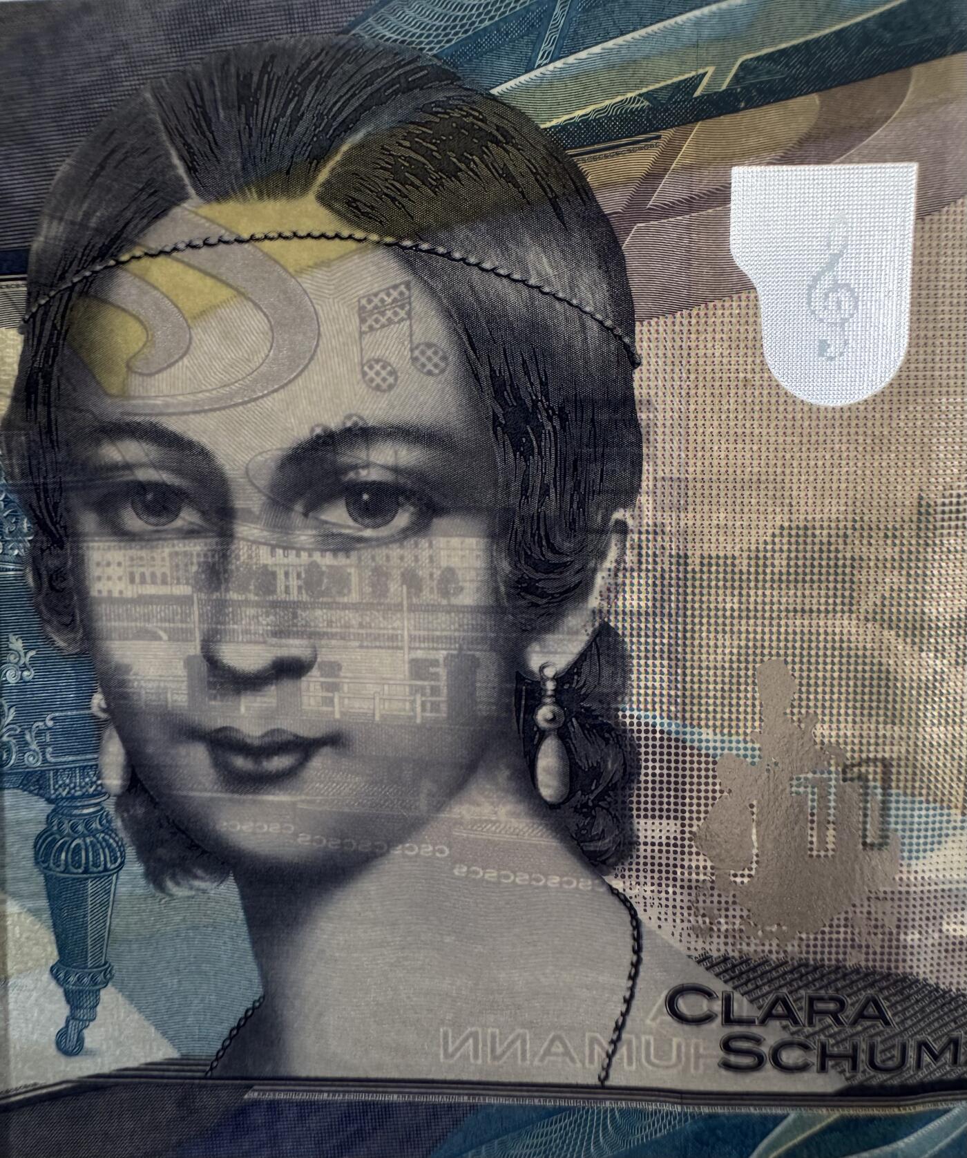 2026第5场（总第232期）：精品测试钞、外钞综合场 捷德G&D “钢琴家克拉拉”Varifeye窗口测试钞（左侧有压痕）