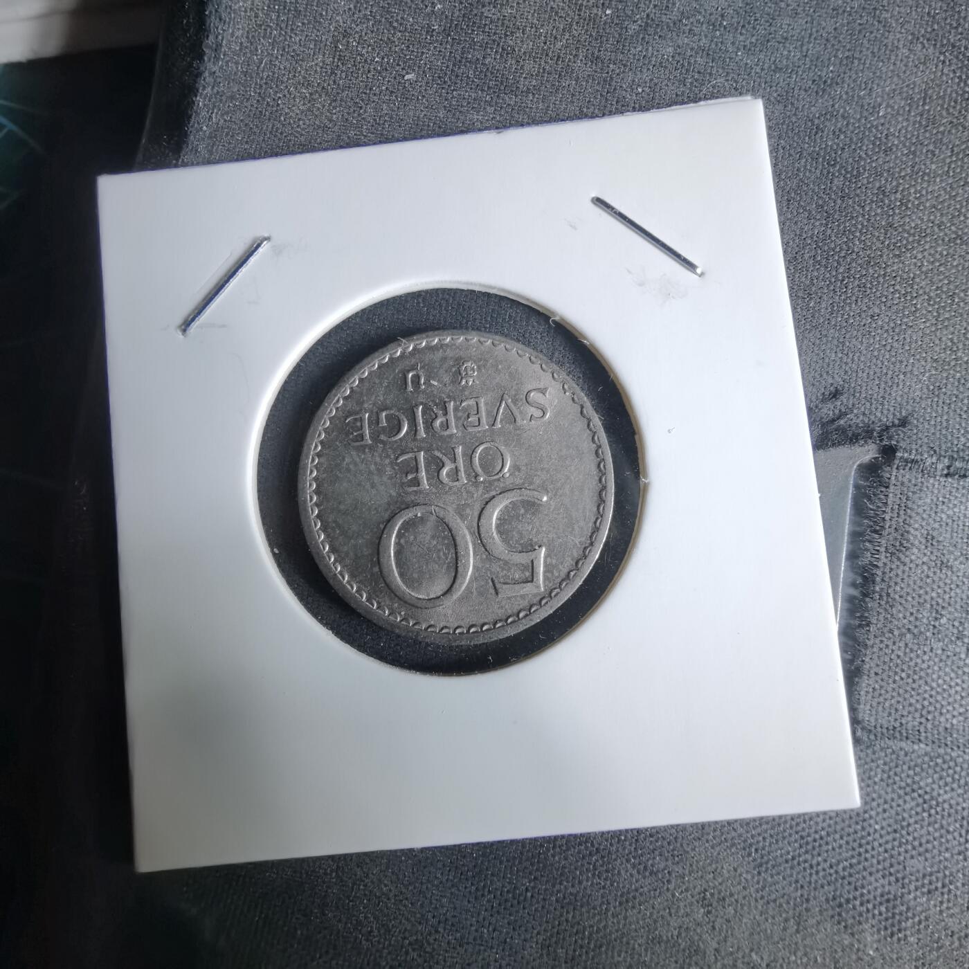 沼泽如烟--第1029场 瑞典1971年50欧尔