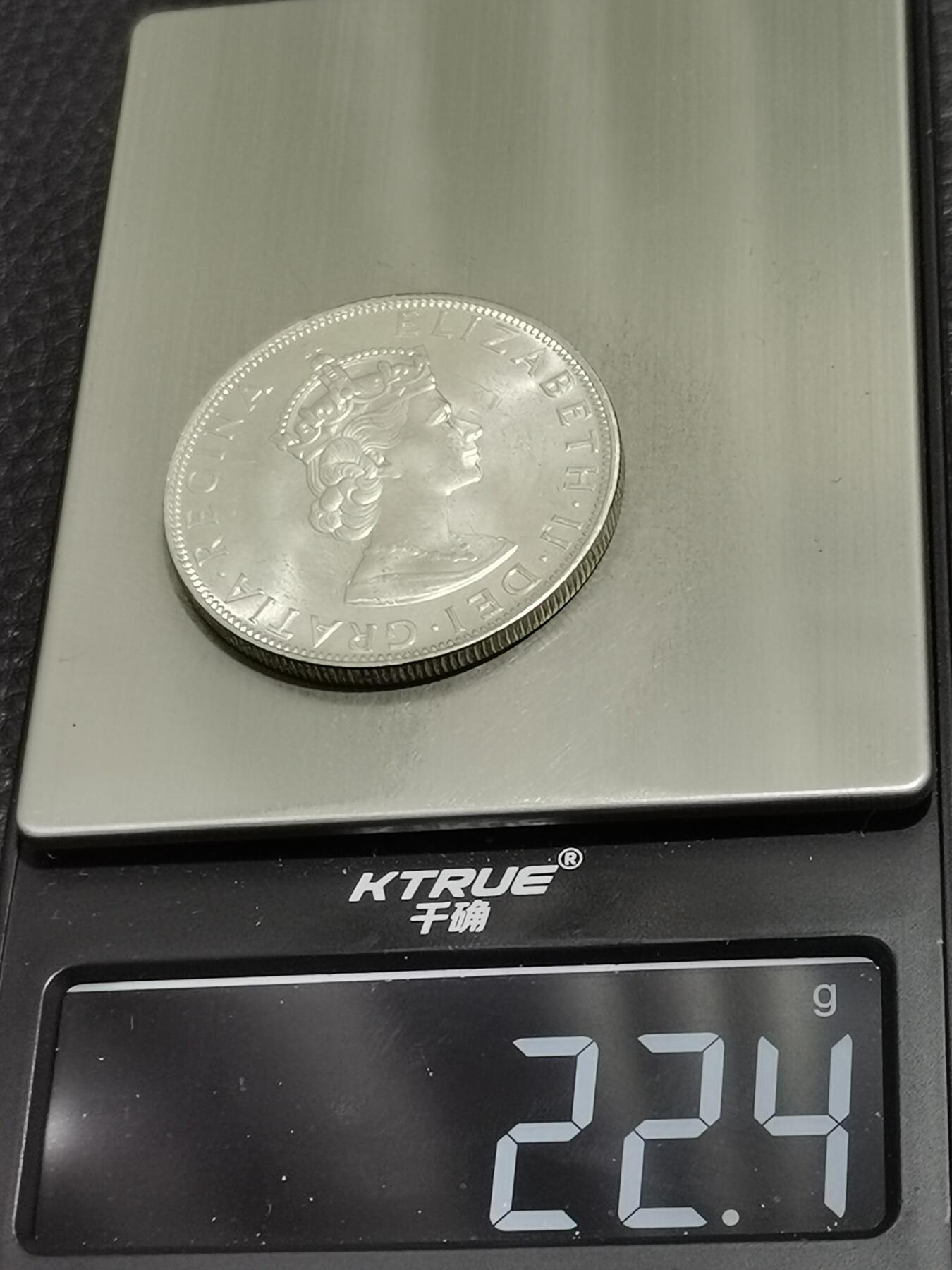 天下钱庄专场欢迎参拍 英属百慕大群岛女王银币