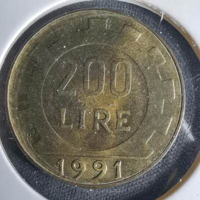 沼泽如烟--第1033场 - 意大利1991年200里拉