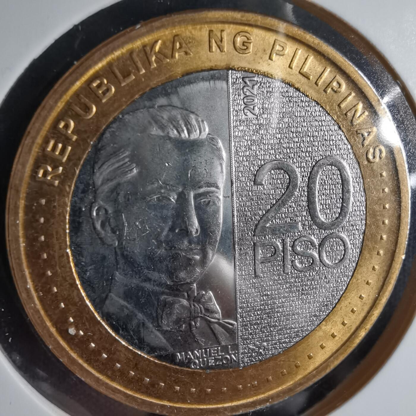 沼泽如烟--第1033场 菲律宾2021年20比索