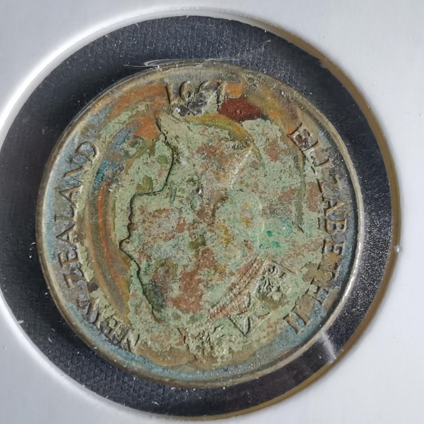 沼泽如烟--第1033场 新西兰1991年一元