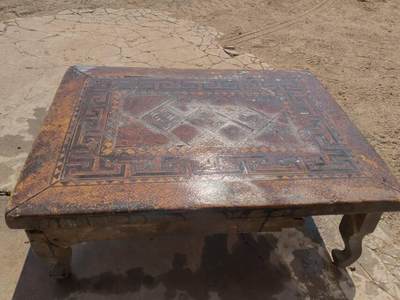 清代满族祖传坑桌 - 清代满族祖传坑桌