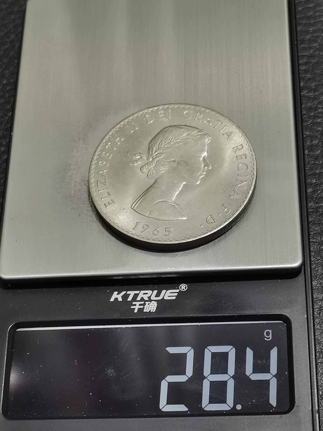 天下钱庄专场欢迎参拍 英国丘吉尔纪念，镍币